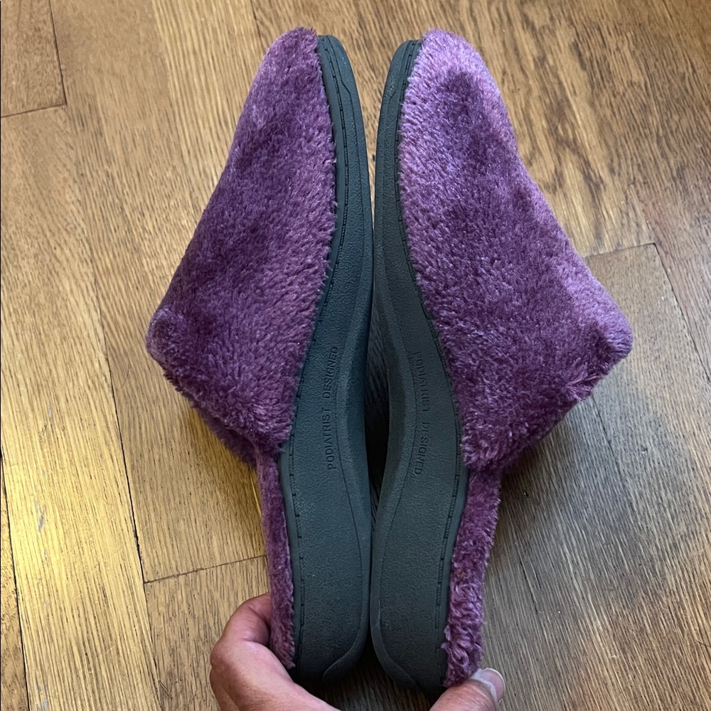 Vionic Purple Slippers - Picture 3 of 6
